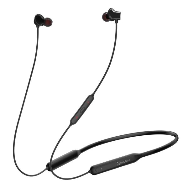 OnePlus Bullets Wireless Z Series Bold Black Bass Edition Neckband Earphone