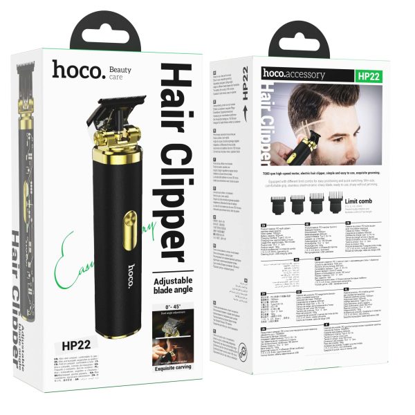 Hoco HP22 Retro Engraving Electric Hair Clipper