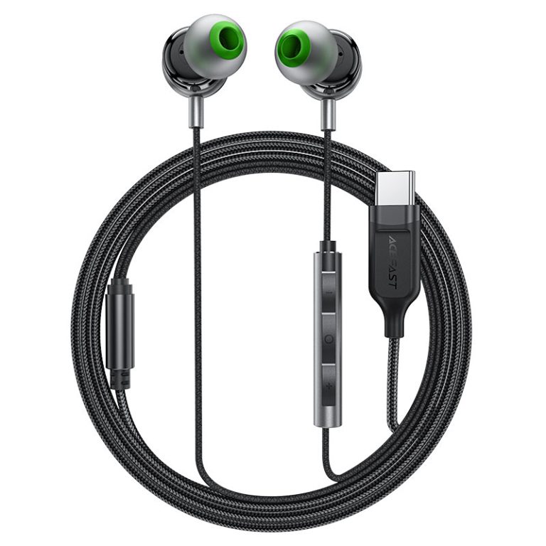 ACEFAST L5 USB C In Ear Wired Earphones with Mic