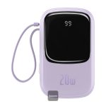 Baseus Qpow Digital Display QC Power Bank 20000mAh 20W with Lightning Cable