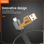 Multi USB Charging Cable 4 in 1, 1.2M Fast Charging Cable with USB A/USB C 65W Type-C and 27W PD Fast Charging Data Transfer Cable Compatible with All Phones