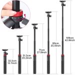 Ulanzi MT-44 Extendable Vlog Tripod With 360° Ball Head