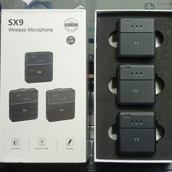 SX9 wireless microphone dual for android
