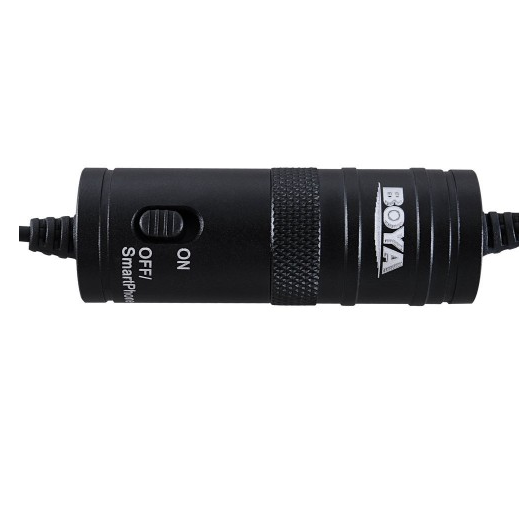 Captureddd Boya BY-M1 Omnidirectional Lavalier Microphone (Original)