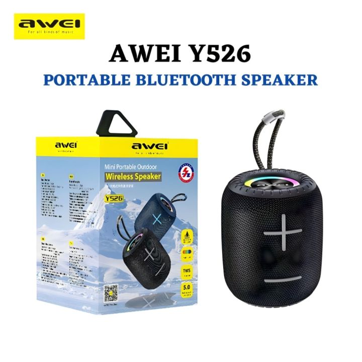 aeb16b26d6ba7e74bee12a0cd3b73965.jpg_720x720q80 Awei Y526 Portable Wireless Bluetooth Speaker