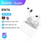 Hoco EW76 True Wireless Stereo Headset White