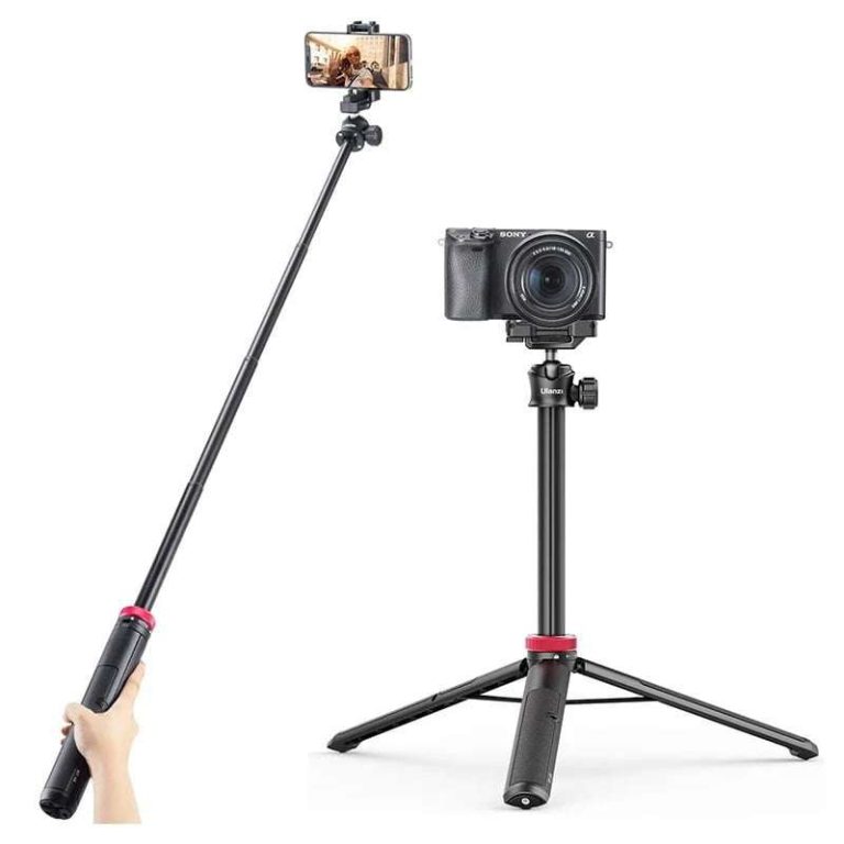 Ulanzi MT-44 Extendable Vlog Tripod With 360° Ball Head