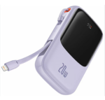 Baseus Qpow Digital Display QC Power Bank 20000mAh 20W with Lightning Cable