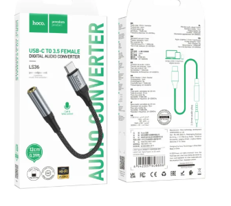 2 Hoco LS36 Type-C To 3.5mm Digital Audio Converter