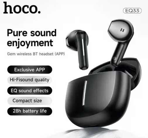 Hoco EQ33 Gem NEW Wireless Earbuds with App Control