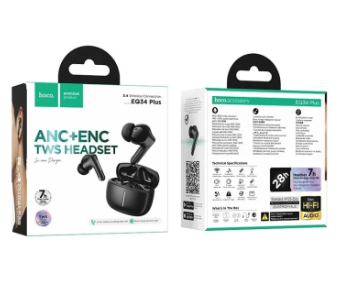 1 castor Hoco EQ34 Plus Rima Wireless Earbuds
