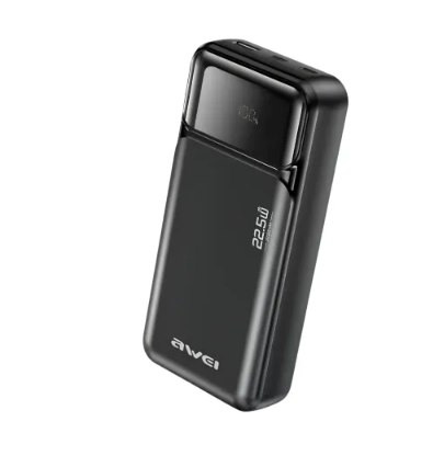 1 Awei PA-92 20000mAh Power Bank 22.5W Super Fast Charging Portable Charger with Digital Display