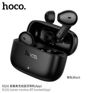 HOCO EQ32 2-In-1 In-Ear/ Semi Ear Wireless Earbuds APP Control & Microphone for Phone Call