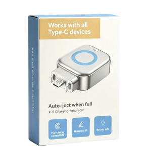 2 Smart Auto Stop USB-C Charging Adapter