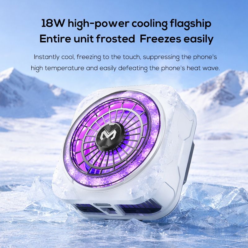 MEMO-CX21-Magnetic-Phone-Cooler-5 MEMO CX21 High Power 18W Magnetic Phone Cooler