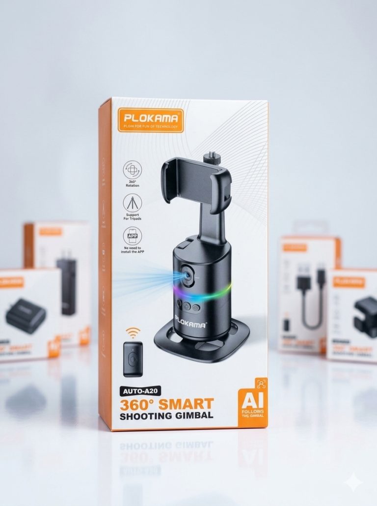 PLOKAMA AUTO-A20 360° Smart Shooting Gimbal