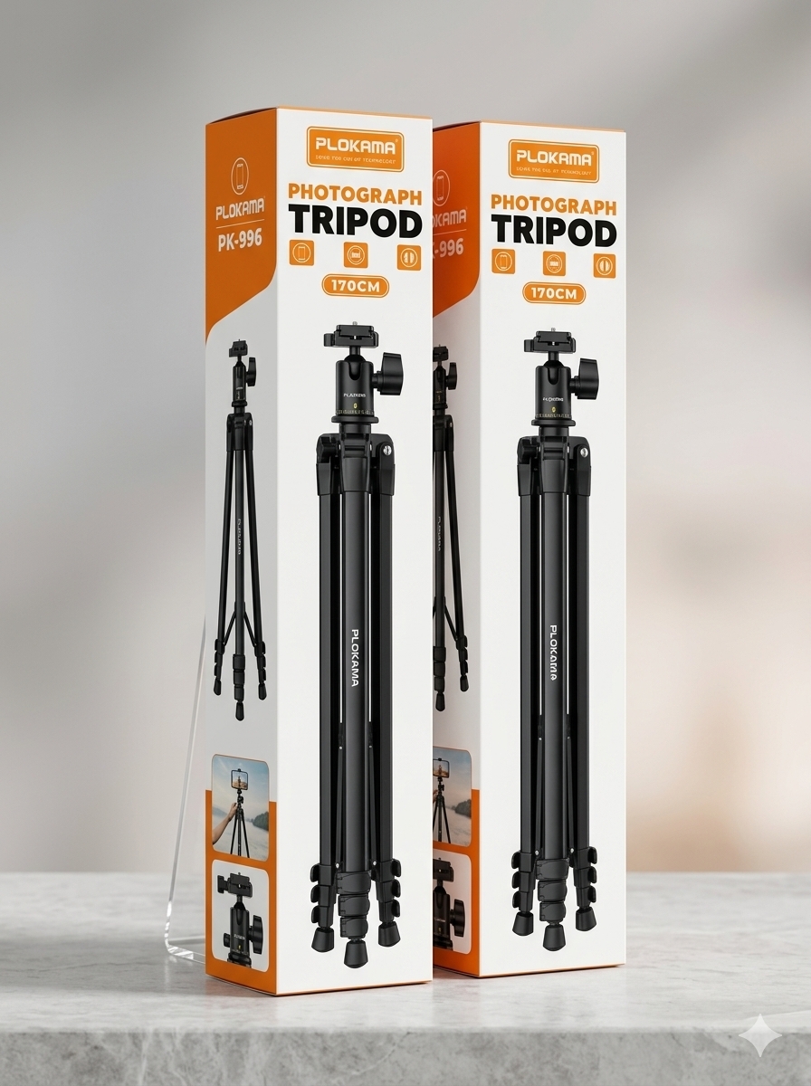 Plokama PK-996 Photograph Tripod (170cm)