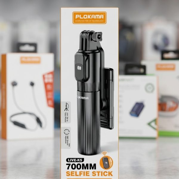 Plokama Live-K5 700mm Selfie Stick Tripod