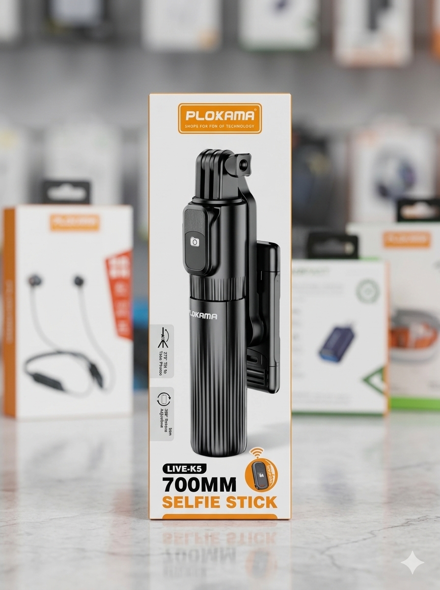Plokama k5 Plokama Live-K5 700mm Selfie Stick Tripod
